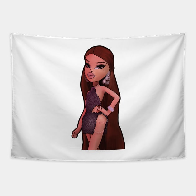 Yasmin Tapestry by lizajambalaya