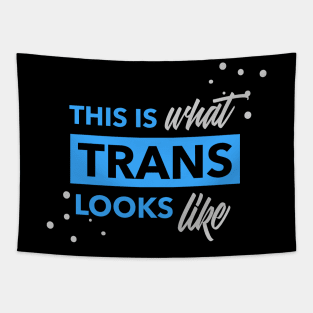 This is what Trans Looks Like, Transgender Shirt Tapestry