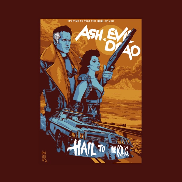 Ash vs Evil Dead by Tinebra