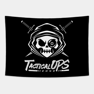 TacOpsZ Logo 1Ink Tapestry