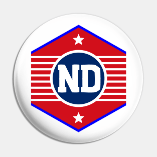 North Dakota Pin