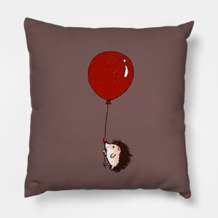 Hedgehog got a balloon Pillow