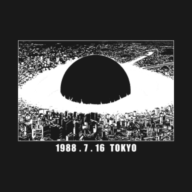 1988 7 16 Tokyo - Akira - T-Shirt