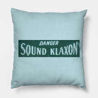 Klaxon Klax-off Pillow