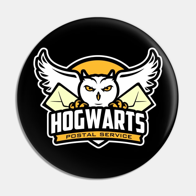 Wizard Owl Postal Service Pin by buby87