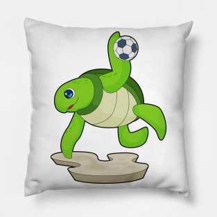 Turtle Handball player Handball Pillow