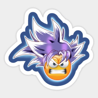 goku super saiyan blue kaioken Sticker for Sale by DanySikan