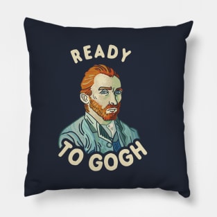 Ready To Gogh Pillow