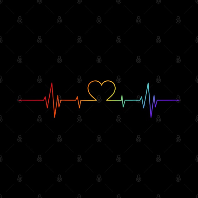 LGBT Heartbeat by Cooldruck