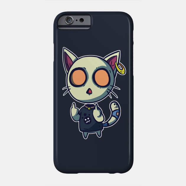 Cute Cat With Middle Finger Cat Flipping Off Cat With Middle