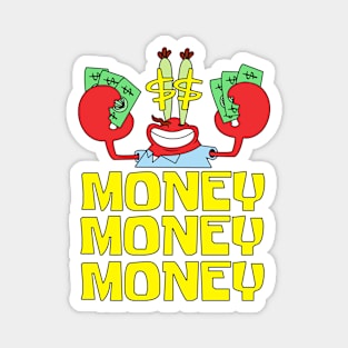 Mr Krabs Money Money Money Magnet