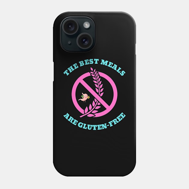 The Best Meals Are Gluten-Free PB Phone Case by MoonOverPines