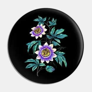 Passion flower. Witchy herbs Pin