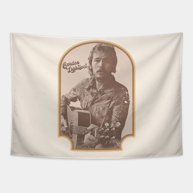 Gordon Lightfoot Tapestry by darklordpug