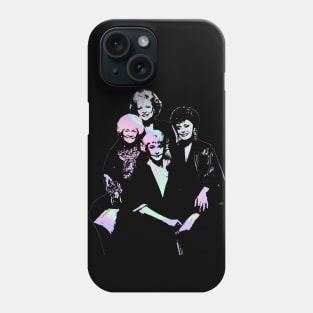 the golden girls- holographic Phone Case