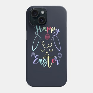 Happy Easter Bunny Rabbit Face Funny Easter Day Women Girls Phone Case