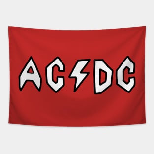 Butt-Head AC/DC - White Tapestry