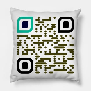 QR Code Pillow