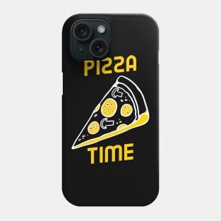 Pizza Time - Art and Drawing for Foodie Phone Case