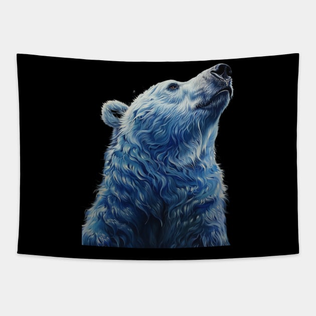 Grizzly Bear Courageous Cubs Tapestry by Josephine7