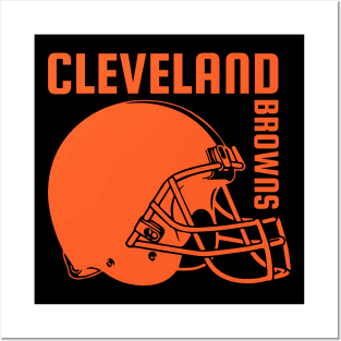 Vintage 1946 Cleveland Browns Memorabilia Poster, Pro Football