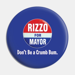 Vote for Rizzo Pin