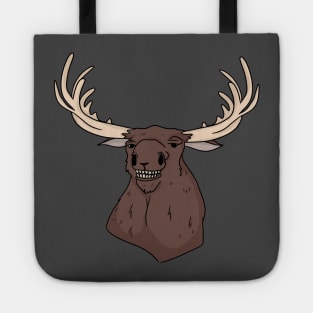 Stupid Moose Face Tote