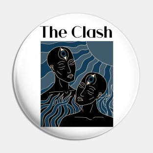 The Dark Sun Of The Clash Pin