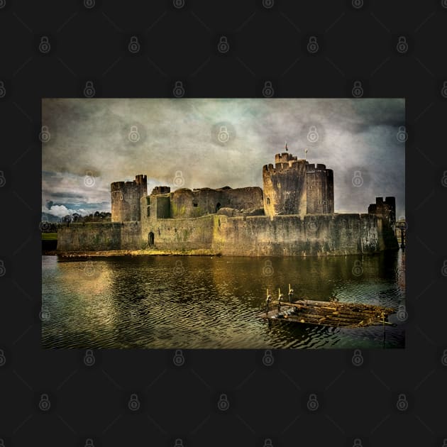 Caerphilly's Stronghold in South Wales by IanWL