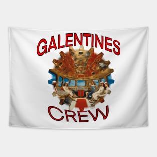 Galentines crew Victorian submarine Tapestry