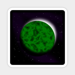 Green plasma planet Magnet