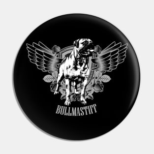 Bullmastiff dog Pin