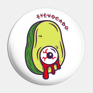 Avocado Pun Eyevocado Pin