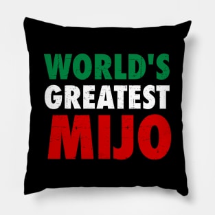 World's greatest mijo - Color design Pillow