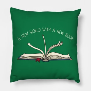 New Book Pillow