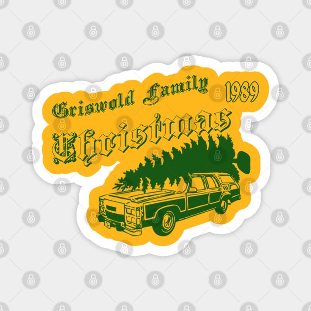 Griswold Family Christmas Magnet by Clutch Tees