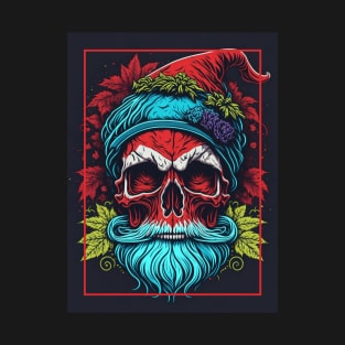 Santa cyberpunk skull T-Shirt