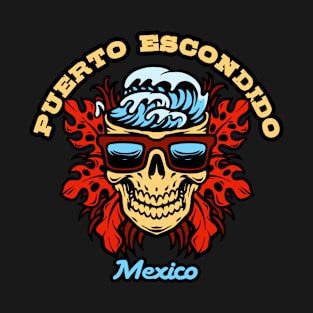 Puerto Escondido surf beach T-Shirt