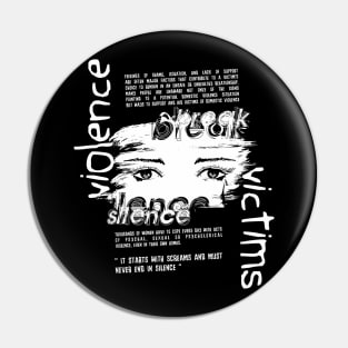 Violence Victims Pin