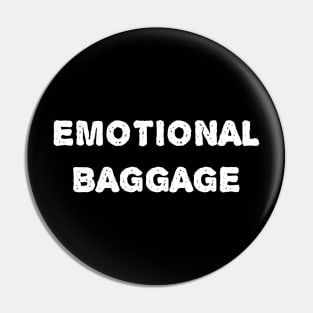 Emotional support baggage Pin
