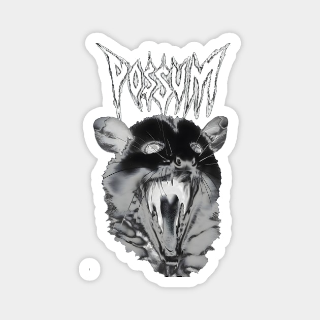 Possum Magnet by NightvisionDesign