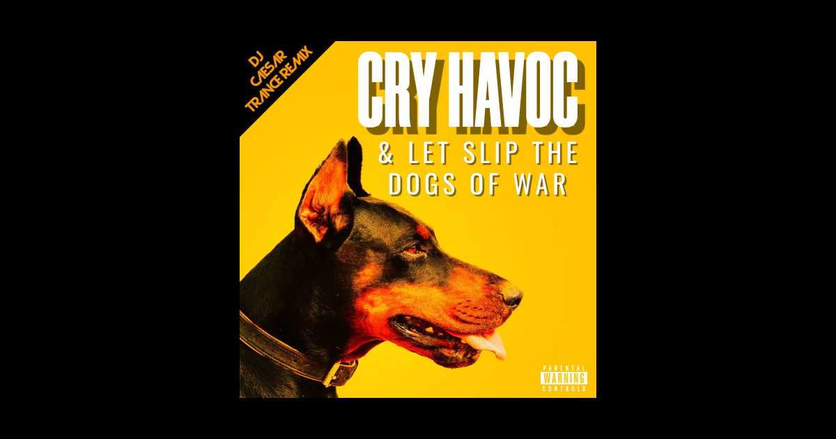 Cry Havoc & Let Slip The Dogs Of War Design Dogs Of War TShirt