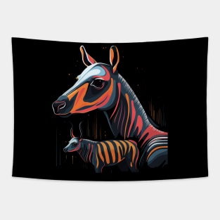 Okapi Fathers Day Tapestry