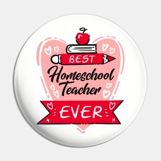 Best Homeschool Teacher Ever Pin