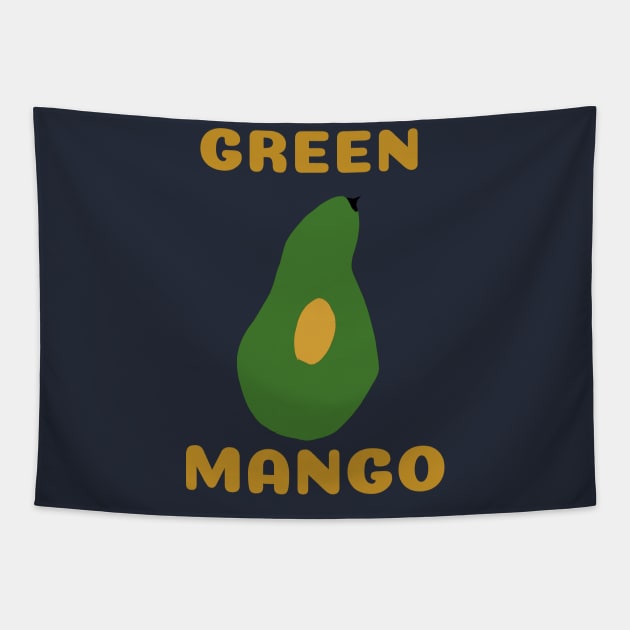 Green Mango equal to an Avocado Tapestry by abagold