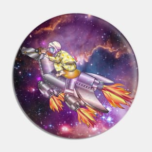 Rocket Horse Dreams Pin