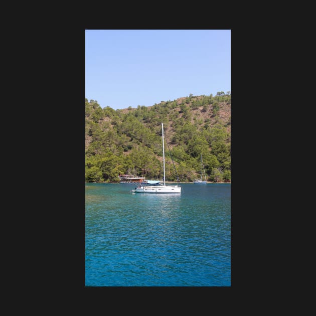 Sailing boat Gocek Bay Turkey by simplythewest