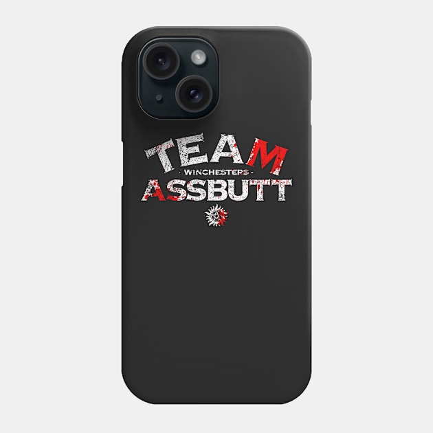 Team Assbutt Phone Case by HappyLlama