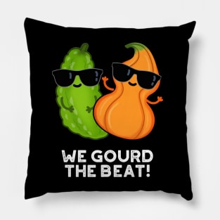 We Gourd The Beat Cute Veggie Pun Pillow