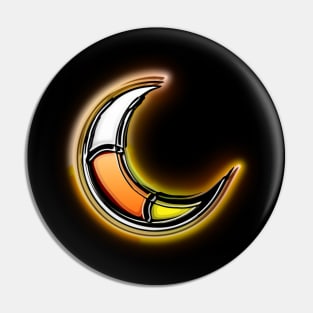 Crescent Moon Candy Pin